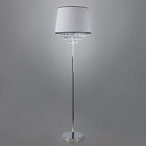 Торшер Opera 01037/1 хром/прозрачный хрусталь Strotskis