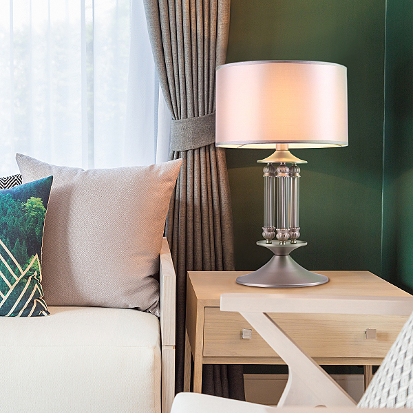 Настольная лампа Adagio 01045/1 сатин-никель