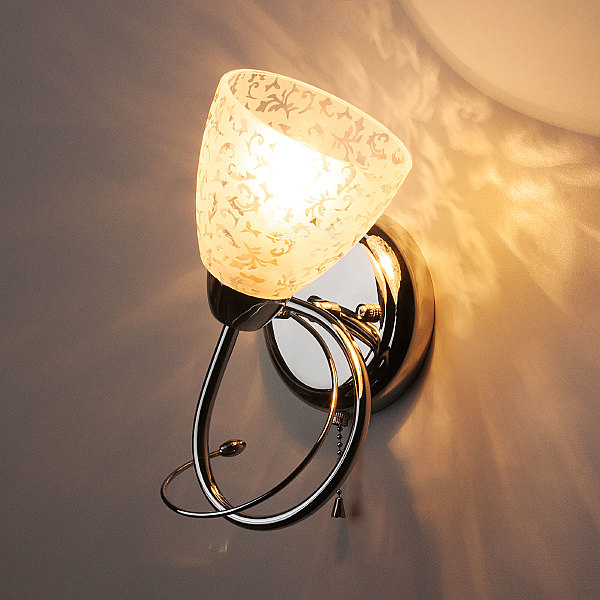 Настенное бра Natalie 30130/1 хром