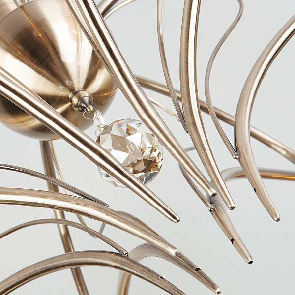 Потолочная люстра Lilly 60074/8 античная бронза