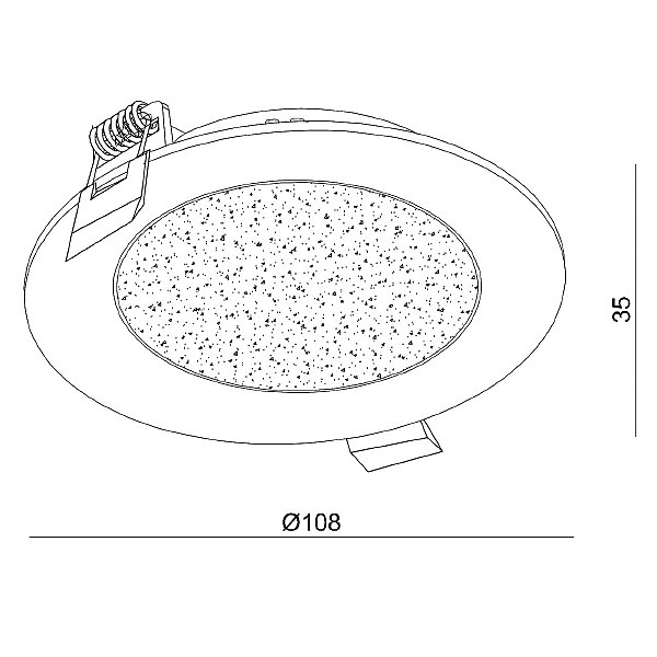 Встраиваемый светильник Стаут 702011601