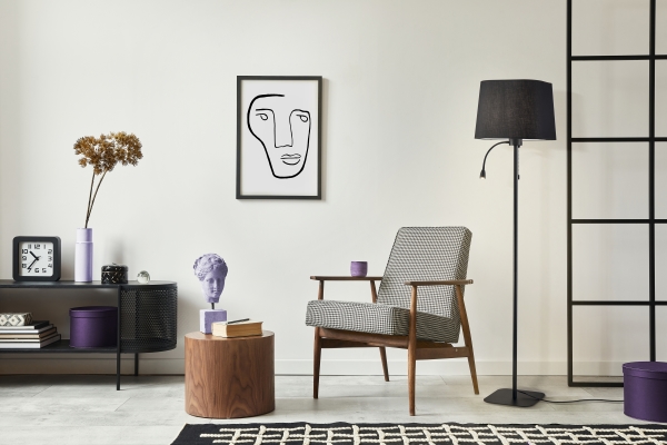 Торшер Farel Z001FL-L3W-1B