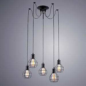 Светильник подвесной Spider A1109SP-5BK