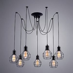 Светильник подвесной Spider A1109SP-7BK