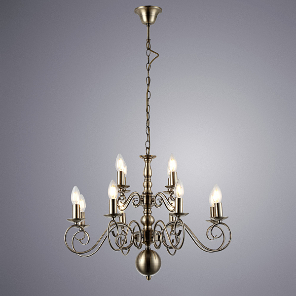 Подвесная люстра Isabel A1129LM-12AB