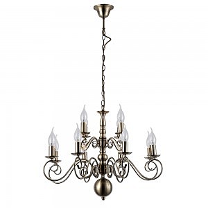 Подвесная люстра Isabel A1129LM-12AB