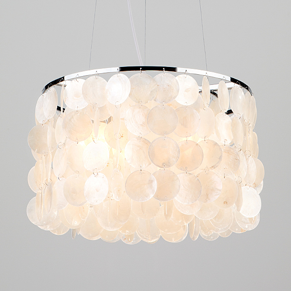 Светильник подвесной Sandra 60005/3 хром/перламутр