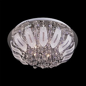 Потолочная люстра 5575 5575/5+4 хром/синий+красный+фиолетовый