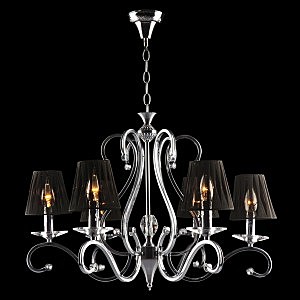 Подвесная люстра 80205 80205/6 матовый никель Strotskis