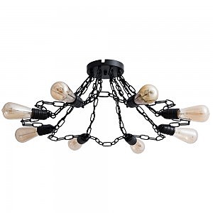 Потолочная люстра Riverrun A9344PL-8BK
