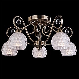 Потолочная люстра 7720 7720/5 античная бронза