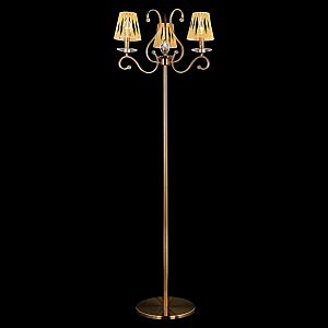 Торшер 80205 80205/3F золотая бронза Strotskis