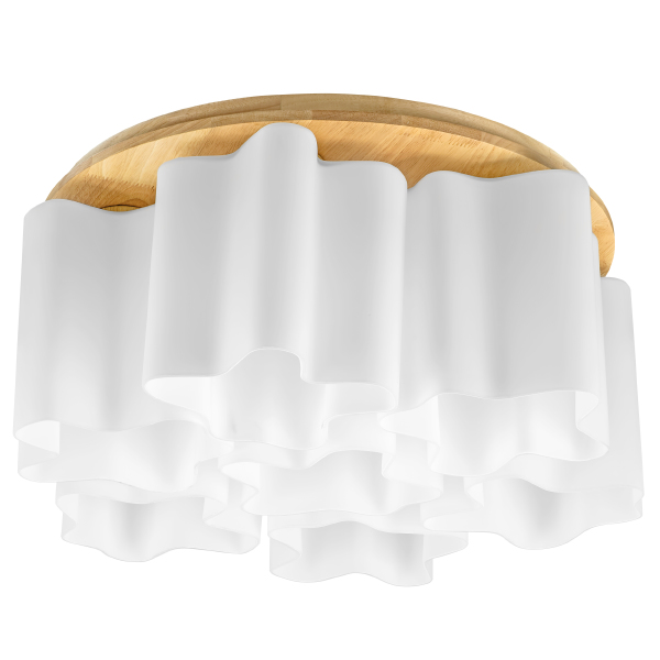 Потолочная люстра Nubi legno 802075