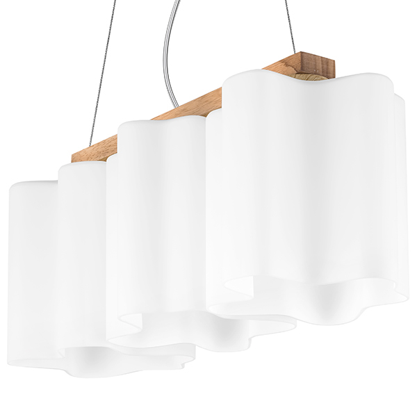 Подвесная люстра Nubi legno 802135