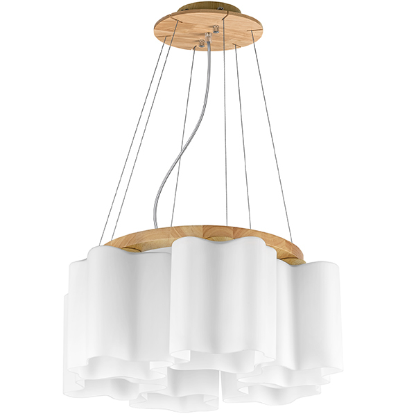 Подвесная люстра Nubi legno 802165