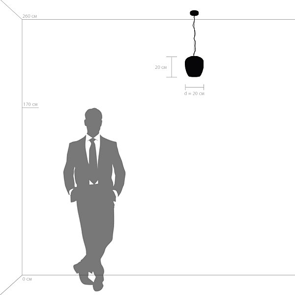 Светильник подвесной Arnia 805011