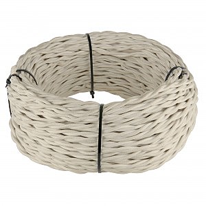 Werkel Ретро кабель витой 2х1,5 (песочный)