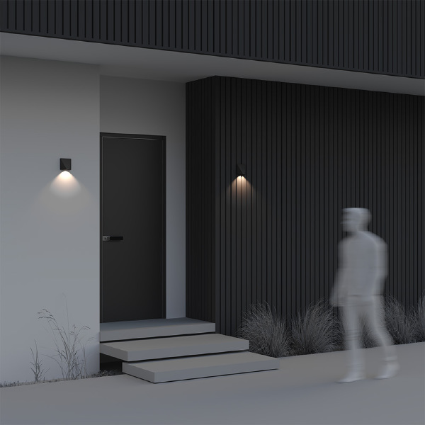 Уличный настенный светильник Beekman O577WL-L5B