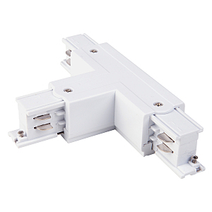 Комплектующие для трек-систем Elektrostandard TRC-1-3-TL-WH / Коннектор Т-образный для трехфазного шинопровода левый(белый)