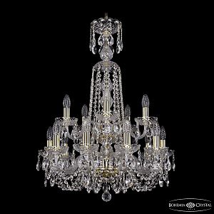 Подвесная люстра Bohemia 1402/10+5/195/XL-81/2d/G