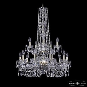 Подвесная люстра Bohemia 1402/10+5/240/h-90/2d/G