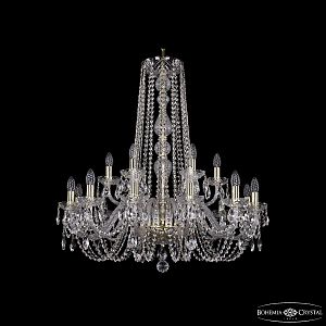 Подвесная люстра Bohemia 1402/12+6/300/h-90/G