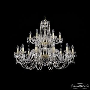 Подвесная люстра Bohemia 1402/12+6/360/2d/G