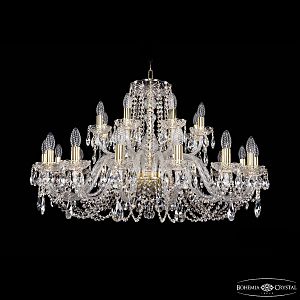 Подвесная люстра Bohemia 1402/16+8/360/G