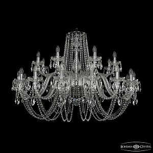 Подвесная люстра Bohemia 1402/16+8/460/Ni