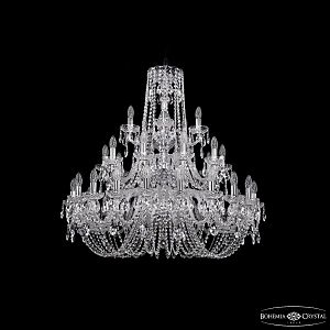 Подвесная люстра Bohemia 1402/20+10+5/360/3d/Ni