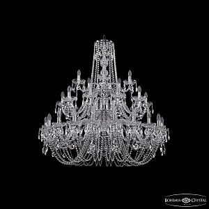 Подвесная люстра Bohemia 1402/20+10+5/400/3d/Ni