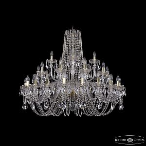 Подвесная люстра Bohemia 1402/20+10+5/400/G