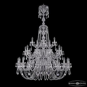 Подвесная люстра Bohemia 1402/20+10+5/400/XL-158/3d/Ni