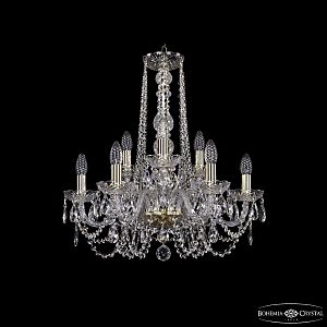 Подвесная люстра Bohemia 1402/6+3/195/h-58/G