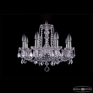 Подвесная люстра 1402 1402/8/160/Ni/Leafs