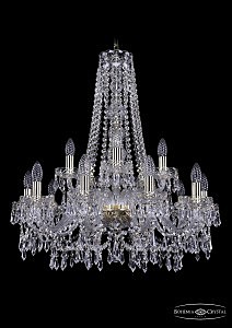 Подвесная люстра Bohemia 1403/10+5/240/h-76/G