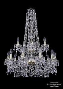 Подвесная люстра Bohemia 1403/10+5/240/h-92/2d/G