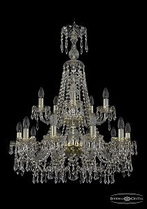 Подвесная люстра Bohemia 1403/10+5/240/XL-92/2d/G