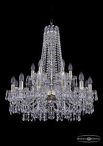 Подвесная люстра Bohemia 1403/12+6/240/h-76/G