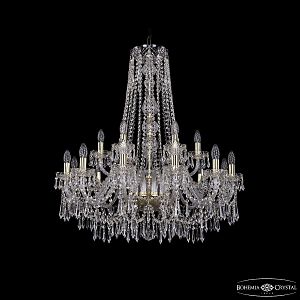 Подвесная люстра Bohemia 1403/12+6/300/h-95/G