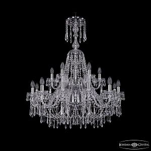 Подвесная люстра Bohemia 1403/12+6/300/XL-100/2d/Ni