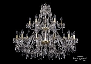 Подвесная люстра Bohemia 1403/12+6/360/2d/G