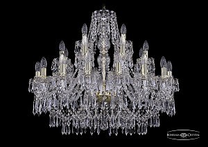 Подвесная люстра Bohemia 1403/16+8+4/300/G