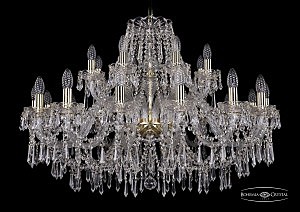 Подвесная люстра Bohemia 1403/16+8/360/G