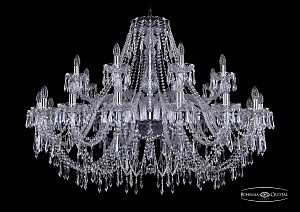 Подвесная люстра Bohemia 1403/16+8/460/Ni