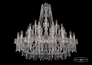 Подвесная люстра Bohemia 1403/20+10+5/360/G