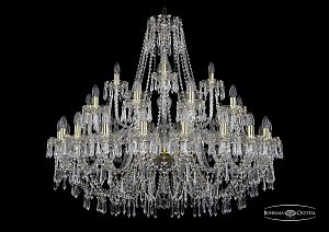 Подвесная люстра Bohemia 1403/20+10+5/400/G