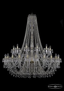 Подвесная люстра Bohemia 1403/24+12/530/h-160/G