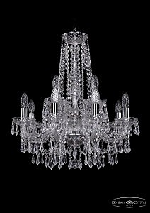 Подвесная люстра Bohemia 1403/8+4/195/h-60/Ni