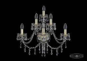 Настенное бра 1403 1403B/3+2+1/240/G